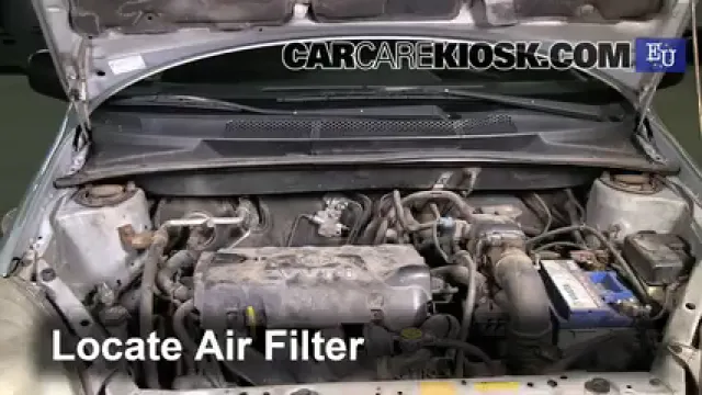 2003 Toyota Yaris 1.3L 4 Cyl. Filtre à air (moteur) Changement